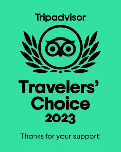 Tripadvisor Traveler's Choice award